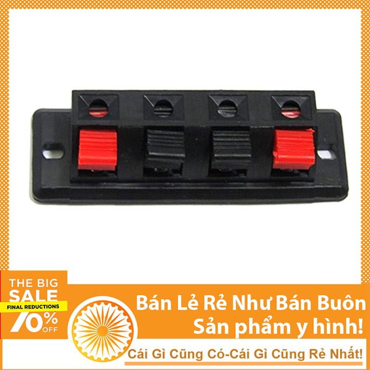 Trạm Kẹp Loa 4 Chân Loại Nhỏ 66mm x 21mm Giá Rẻ