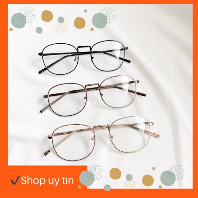 👓 Gọng kính vintage vuông bé Nams Closet