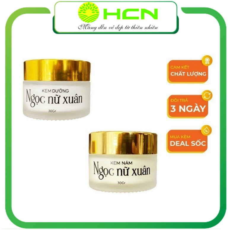 Bộ kem nám đôi ngọc nữ xuân giúp mờ nám, tàn nhang,chống lão hóa
