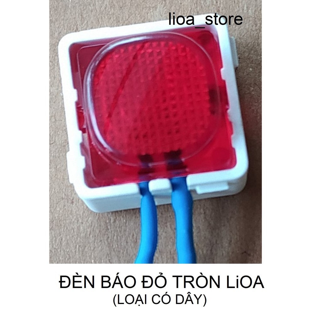 HẠT ĐÈN BÁO TRÒN - XANH ĐỎ LIOA.