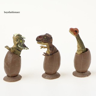 BOYS 6Pcs/Set Simulation Hatching Dinosaur Egg Model Children Educational Toy Decor