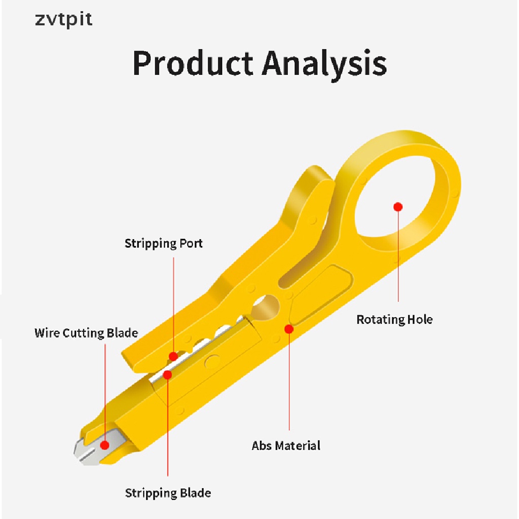 Dụng cụ tuốt dây cáp đa chức năng cầm tay
