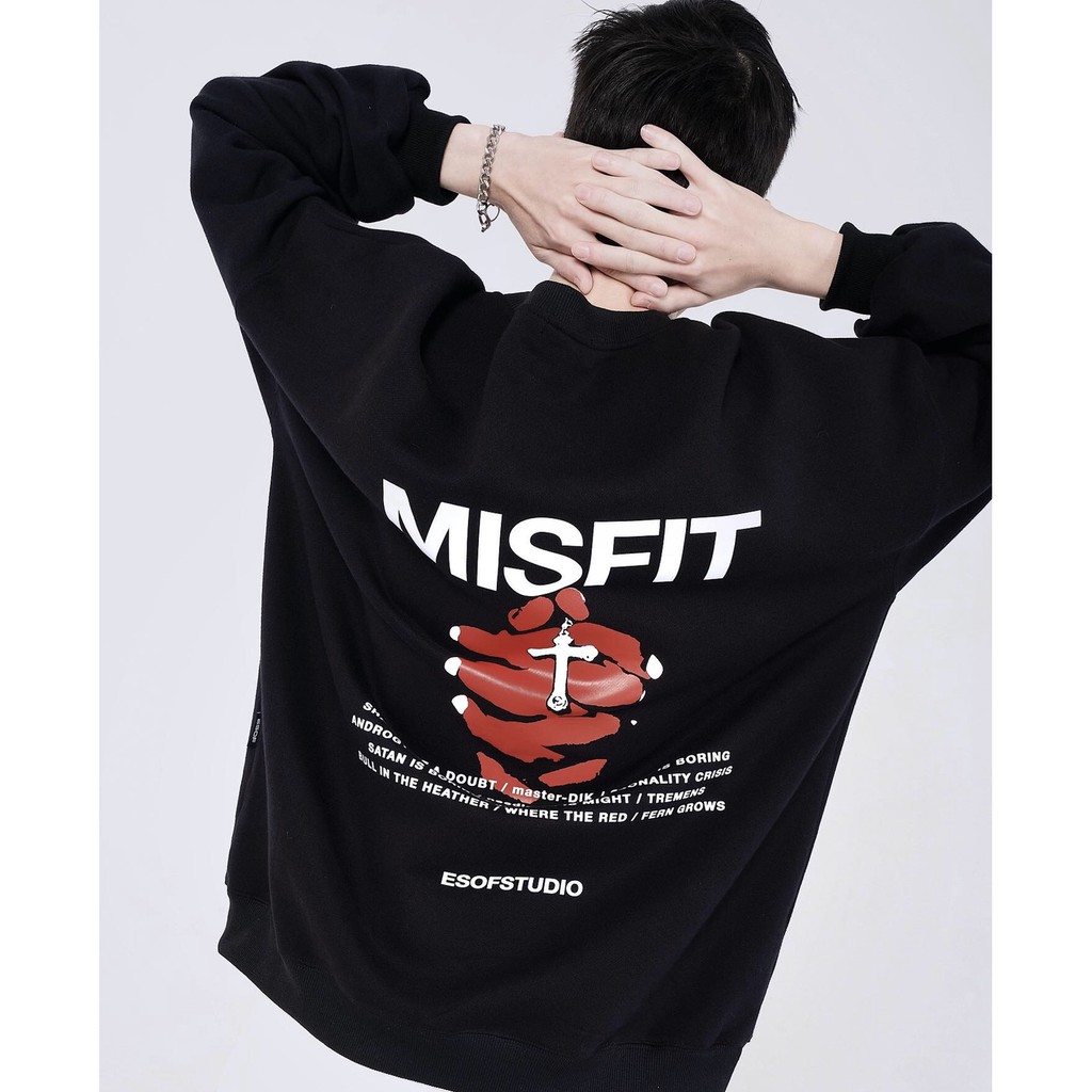 Misfit Rock Hard Sweater (Áo nỉ bông cotton)