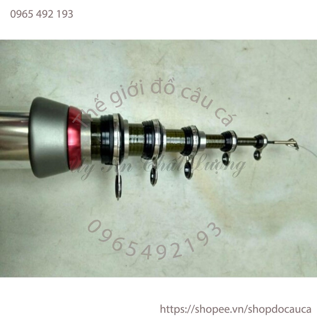 Cần câu cá nhét cốp xe dài 2m7 ( rẻ vô địch )