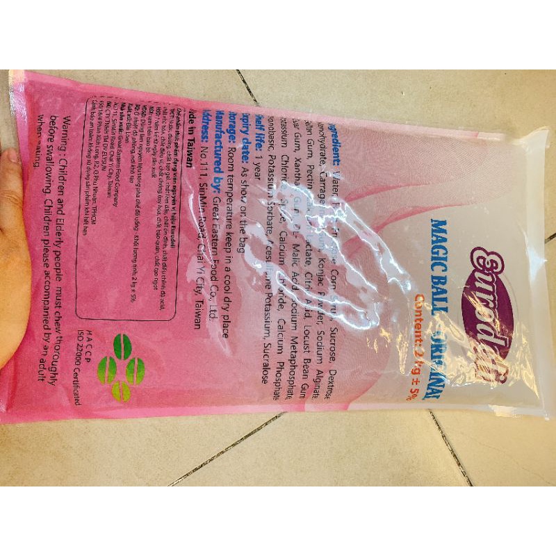 Trân Châu Ngọc Trai 3Q EuroDeli 2kg