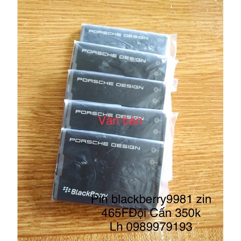 Pin blackberry 9981 zin