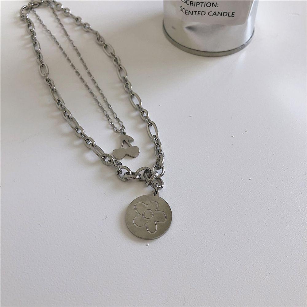 Vòng cổ Hai Lớp Mặt Quả Cherry Thời Trang