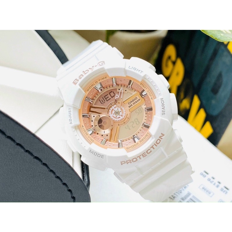 Đồng Hồ Casio Baby G Size 40mm Dây Cao Su