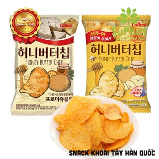 Snack khoai tây bơ mật ong Calbee Hàn Quốc 60g