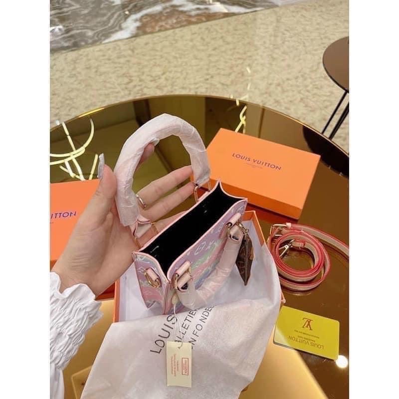 TÚI đeo chéo nữ Lệ Vi Đứng kèm móc trâu FREE SHIP size 18cm