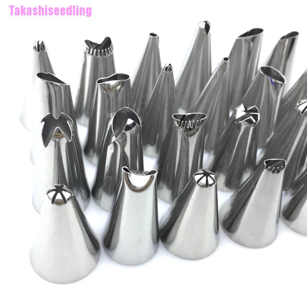 Set 24 / 36 / 48 Kem Trang Trí Bánh Chuyên Dụng