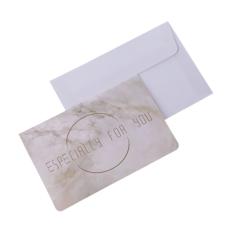 Thiệp Mời Họa Tiết Vân Đá Thời Trang