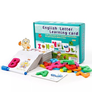 Thẻ Học Tiếng Anh English Card letter learning card 4.0 Giúp Bé Học Tiếng Anh Đơn Giản