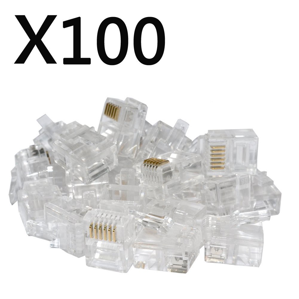 Combo 100 Hạt Mạng Cao Cấp RJ45 CAT5e COMMSCOPE-Sản phẩm chính hãng SIÊU XỊN