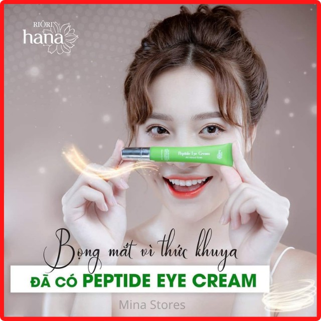 Kem Dưỡng Mắt RIORI Peptide Eye Cream 20g – Giảm Nếp Nhăn, Làm Mờ Quầng Thâm Vùng Mắt