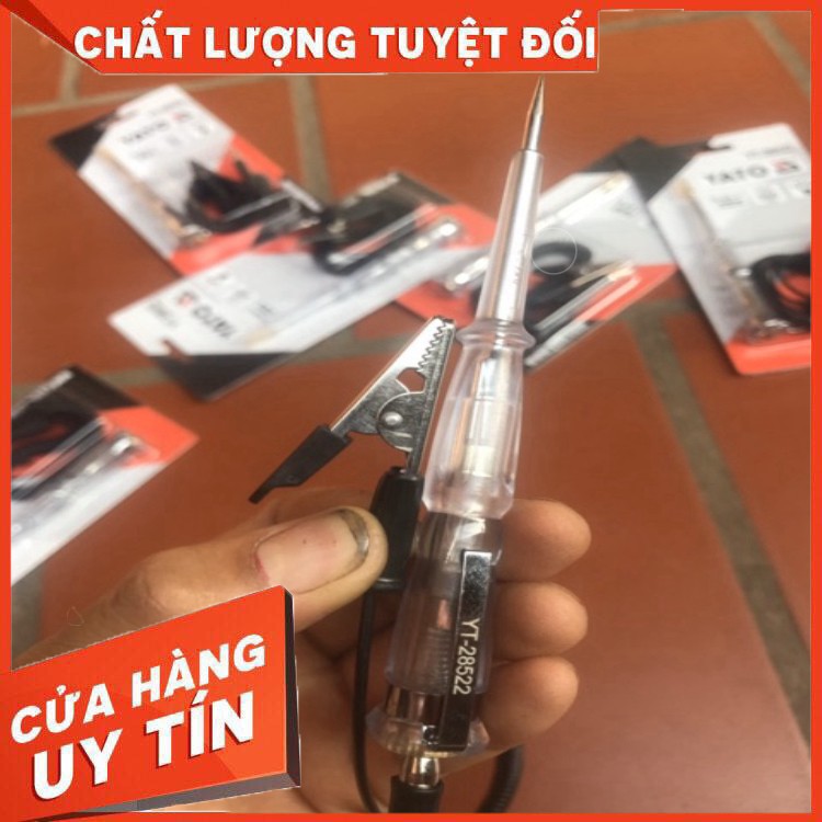 Bút Thử Điện 1 Chiều Bình Ắc Quy Yato SẢN PHẨM TỐT CHẤT LƯỢNG BẢO HÀNH 6 - 12 THÁNG