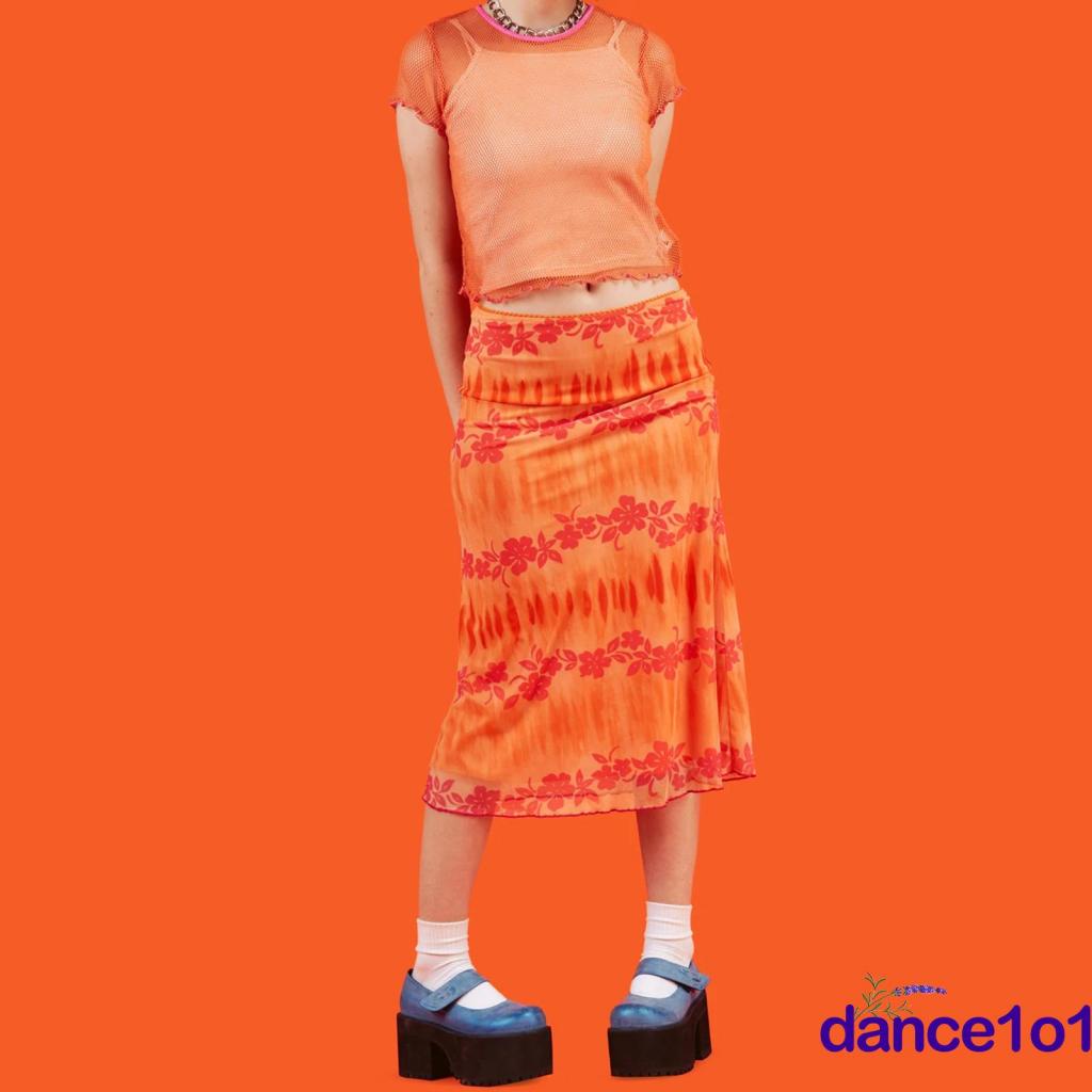 Chân váy hoa phong cách Bohemian kiểu dáng thời trang cho nữ