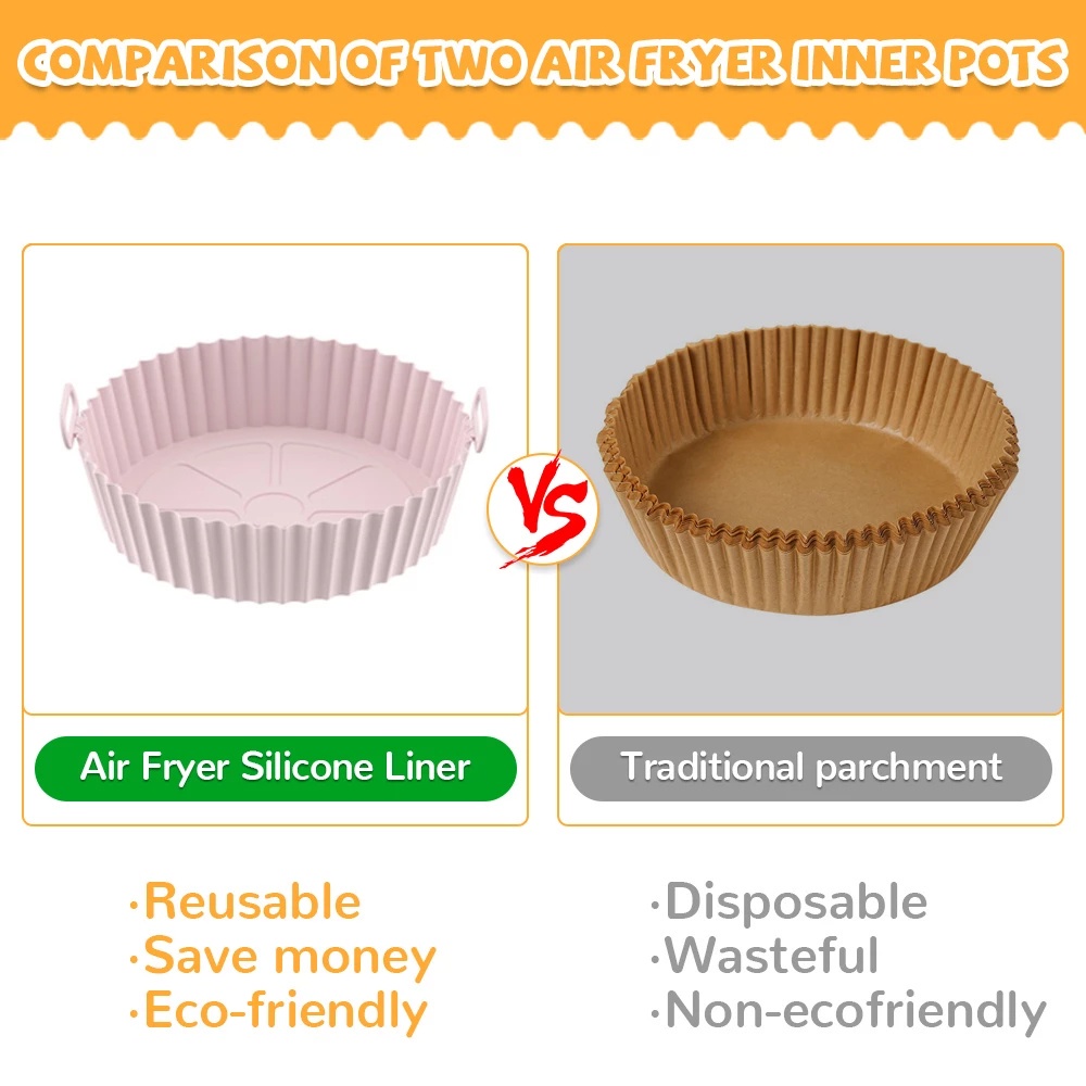 Khay Silicone Tròn Nướng Bánh Đa Năng Có Thể Tái Sử Dụng Cho Lò Vi Sóng / Lò Nướng / Pizza