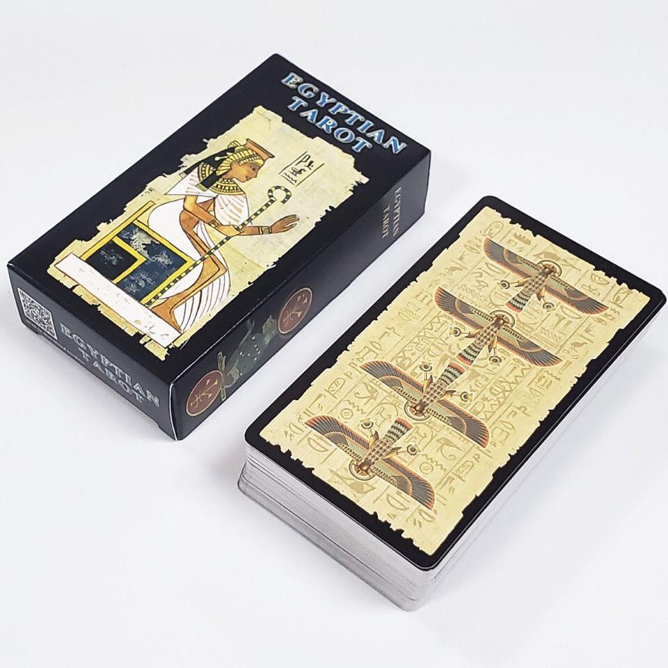 78pcs Egyptian Tarot of Wirth Tarot Cards Oracle Cards for Divination Fate Tarot Card Oracle Card