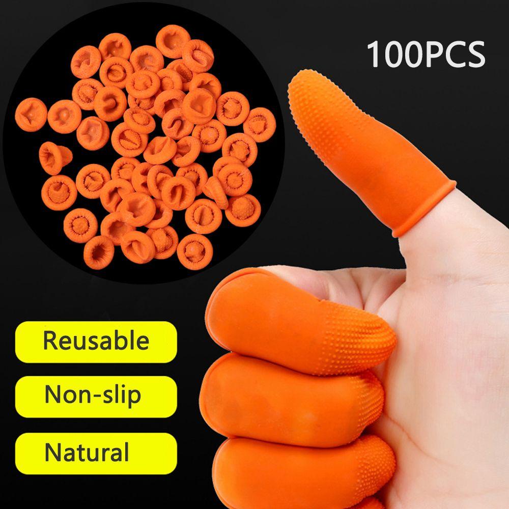 YEW Set 100 Găng Bảo Vệ Ngón Tay Chống Trượt Khi Làm Móng