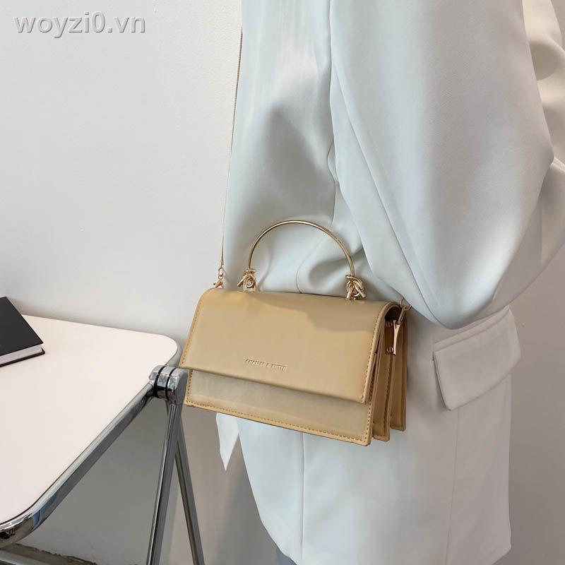 Túi Đeo Vai Hình Vuông Cỡ Nhỏ Thiết Kế Đơn Giản Thời Trang Mùa Hè Cho Nữ 2021