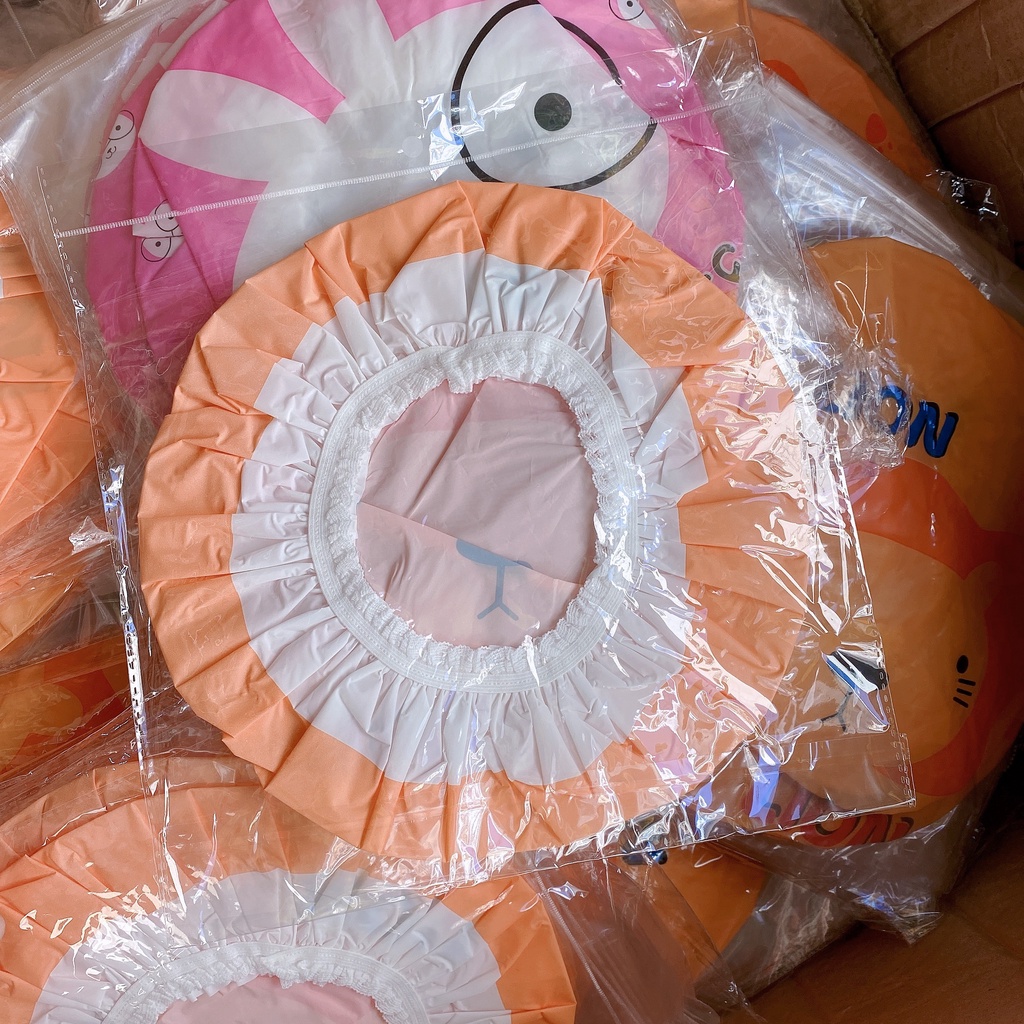 [Mã FAMARAL2 giảm 10K đơn 50K]Mũ Trùm Đầu Tóc Khi Tắm 6033