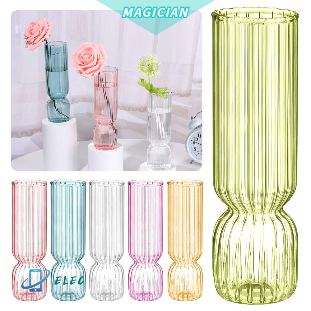 Bình Hoa Thủy Tinh Trong Suốt Phong Cách Bắc Âu Độc Đáo