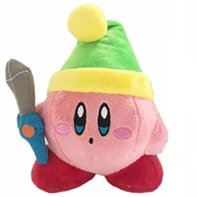Elfilin Kirby Nhồi Bông Đồ Chơi Nhồi Bông Kirby Cầm Kiếm Động Vật Dành Cho Trẻ Em Người Bạn Làm Quà Tặng Bạn Bè Kirby Và The Forgotten Land Elfilin