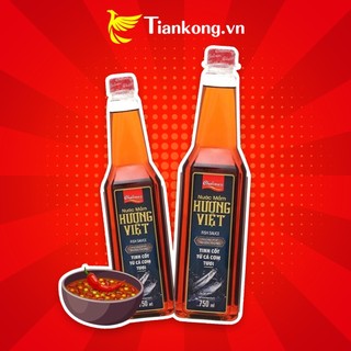 Nước mắm Cholimex Hương Việt truyền thống chai 750ml, nước mắm cá cơm thơm ngon - TIANKONG