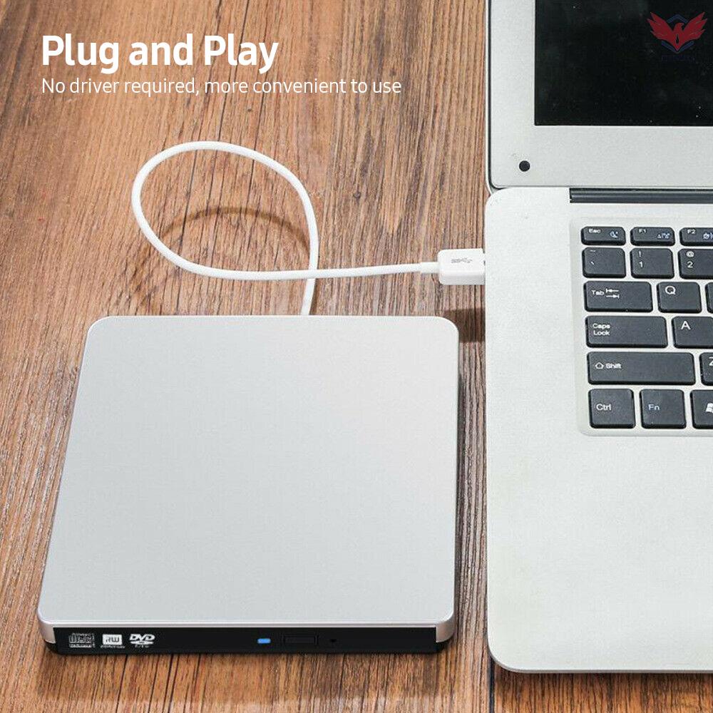 Ổ Đĩa Cd-Rw Dvd-Rw Usb 3.0 Siêu Mỏng Cho Windows / Mac Os | BigBuy360 - bigbuy360.vn