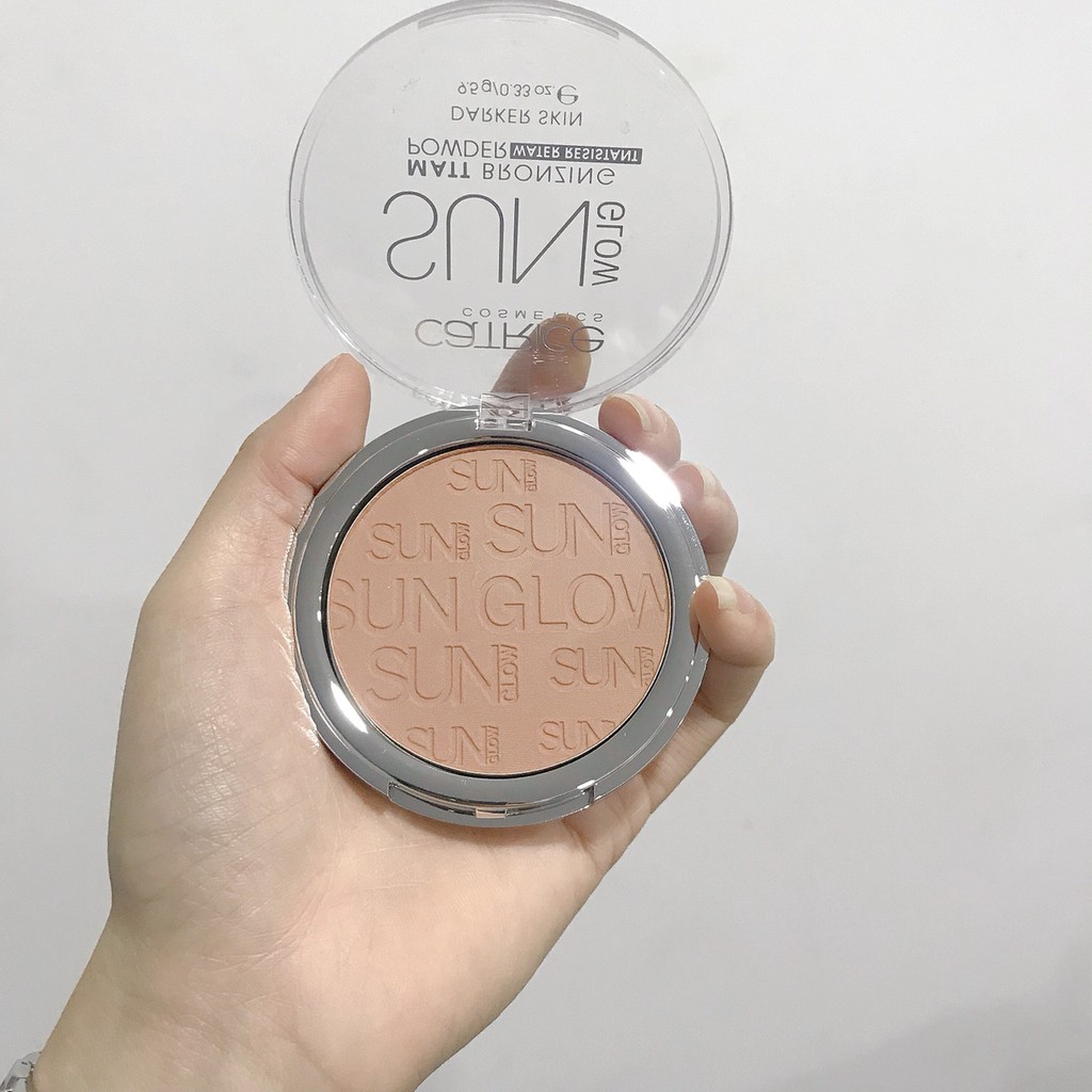 Phấn tạo khối CATRICE Sun Glow Matt Bronzing Powder - Không Thấm Nước | BigBuy360 - bigbuy360.vn