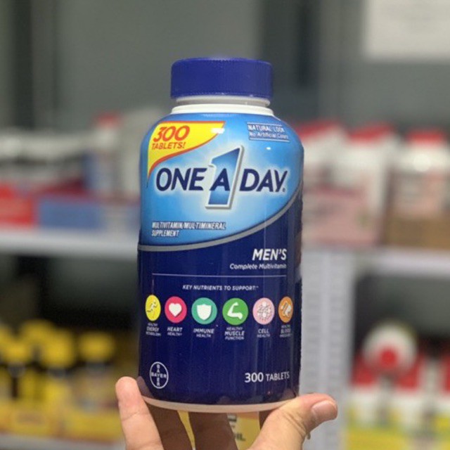 Viên uống vitamin One A Day Men của Mỹ 300 viên | Thế Giới Skin Care
