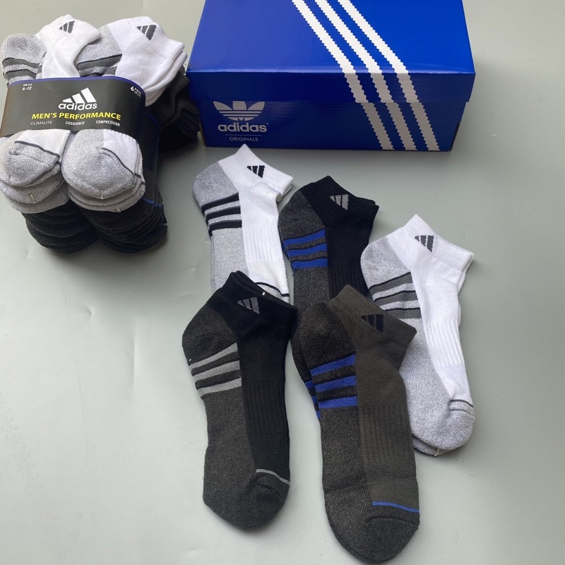 Tất thể thao Adidas hàng xuất Mỹ dư - Tất vớ cổ ngắn
