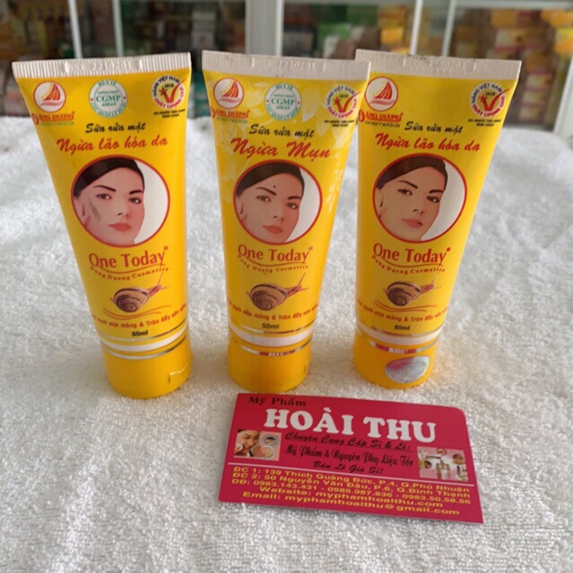 Sữa Rửa Mặt Ôc Sên ONE TODAY