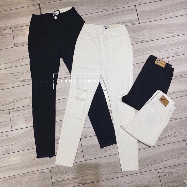 Quần Kaki rách gối