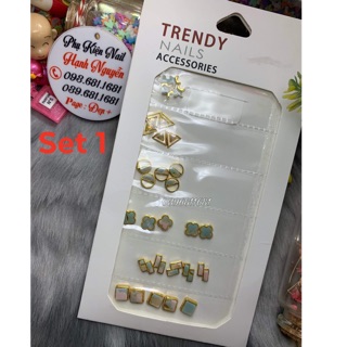 Set Phụ Kiện Hàn Quốc Trang Trí móng Nails