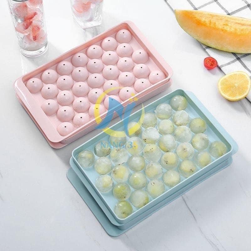 Khay đá tròn viên