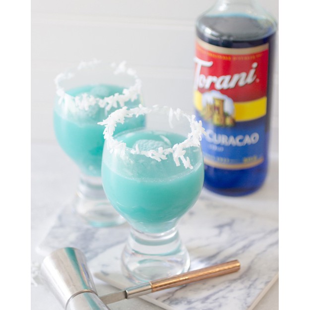 ⭐️ Siro / Syrup TORANI Vỏ Cam Blue Curacao 750ml - SP000263