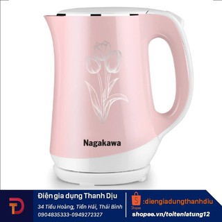 Ấm siêu tốc 1.8l 1800w nagakawa nag0311