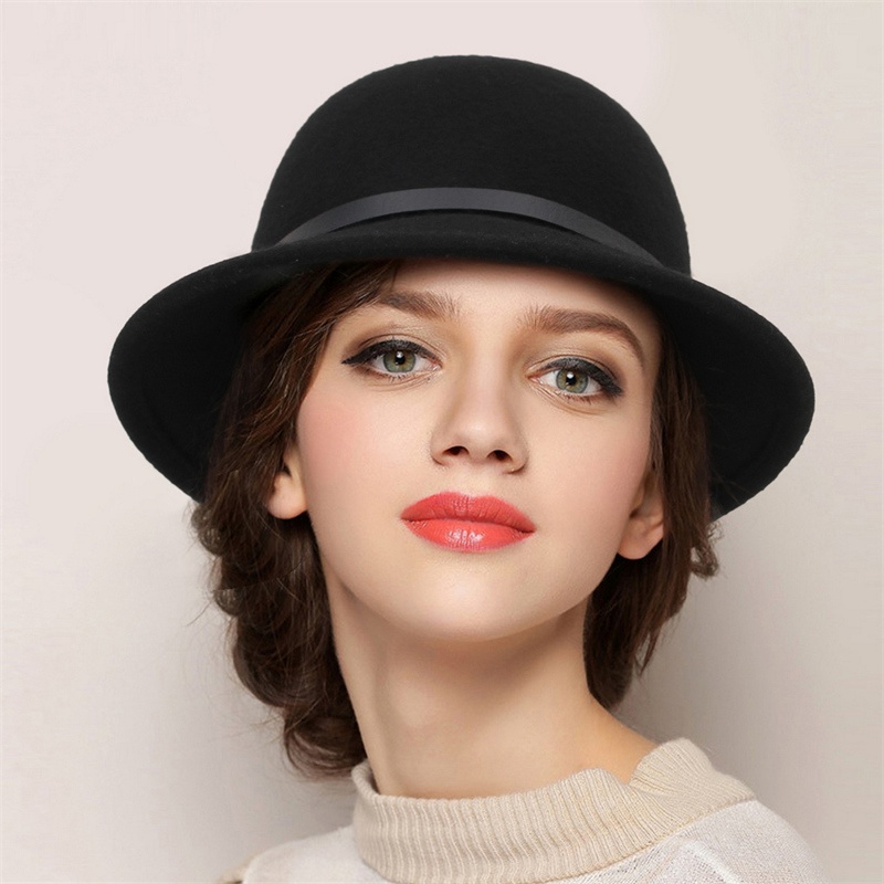 Nón vành thời trang phong cách vintage cho nữ