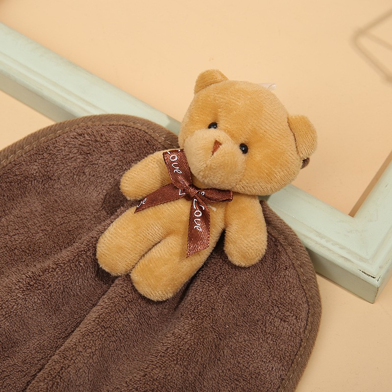 Khăn lau tay nhà bếp hình gấu teddy cực xinh yêu