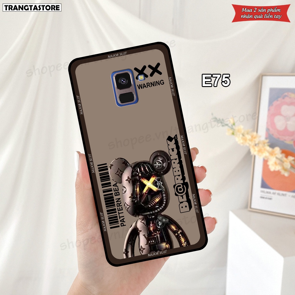 Ốp lưng Samsung A5 2018 / A8 2018 / A8 Plus / A8+ in hình gấu Bearbrick,Metal Style,Doremon siêu dễ thương chất lượng