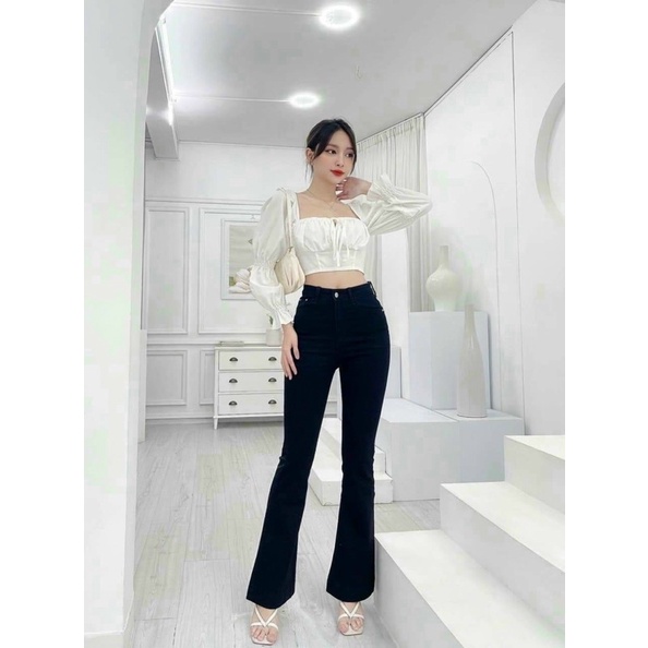 QUẦN JEAN ỐNG BASS CO DÃN tôn dáng thời trang 2022