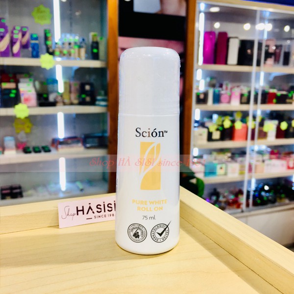 Lăn Khử Mùi SCION PURE WHITE ROLL ON 75ml
