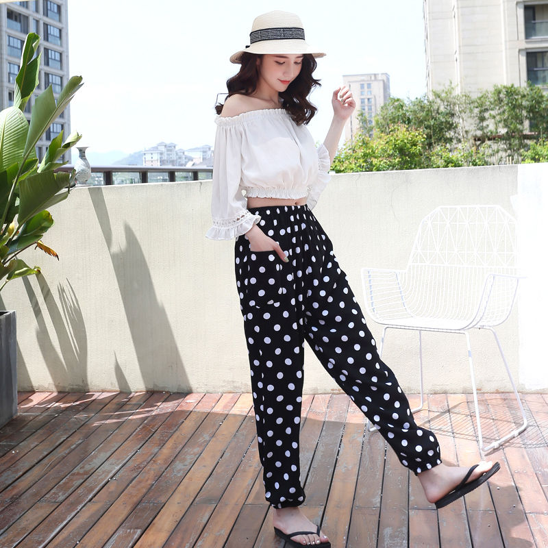 Quần Pijama Dài Ống Rộng Thời Trang Cho Nữ | BigBuy360 - bigbuy360.vn