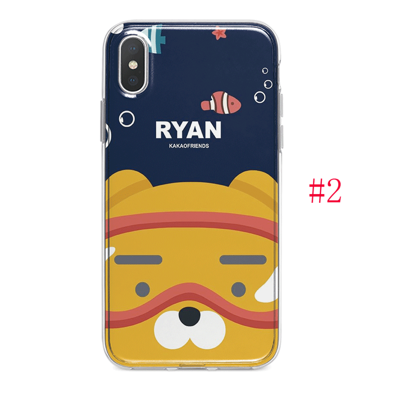 Ốp lưng Samsung Galaxy A10 A20 A30 A40 A50 A70 A80 vỏ điện thoại Silicone mềm Phim hoạt hình dễ thương