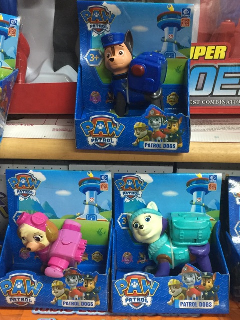 Đồ chơi chú chó cứu hộ Paw Patrol.