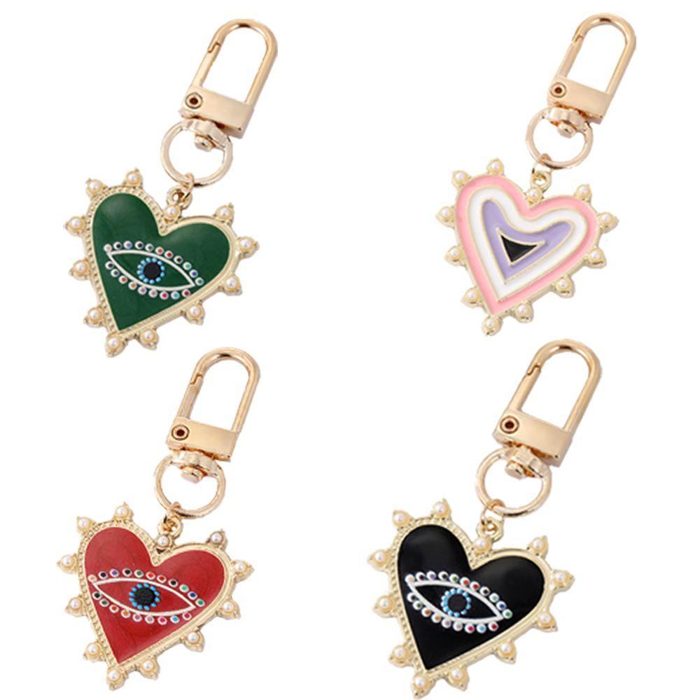 Móc Khóa Hình Đôi Mắt Quỷ Màu Cầu Vồng Trang Trí Túi Xách|Móc Khóa Hình Đôi Mắt Xanh Độc Đáo