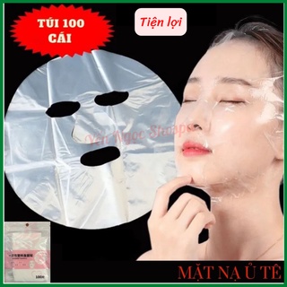 Mặt nạ nilon ủ tê gói 100 miếng | Màng nilon ủ tê