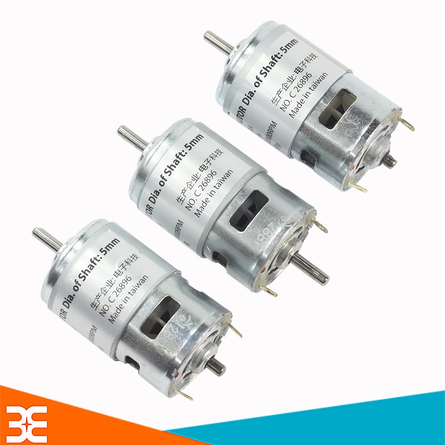 Động Cơ 775 12-24VDC Chế Máy Khoan, Máy Cắt Siêu Khỏe